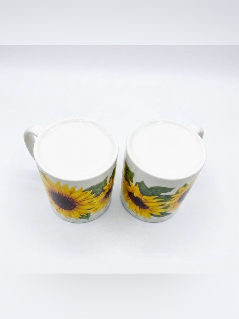 Sunflower Ceramic Mugs - Set of 2 - Picture 3 of 3